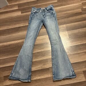 Classic Light Blue Flare Jeans